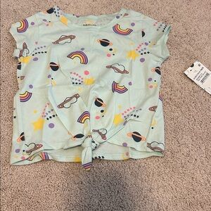 NWT Size 3 Harper Canyon Teal Fair Tshirt